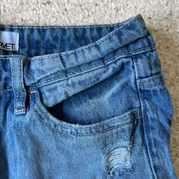 Vervet Distressed Blue Jeans - Image 5