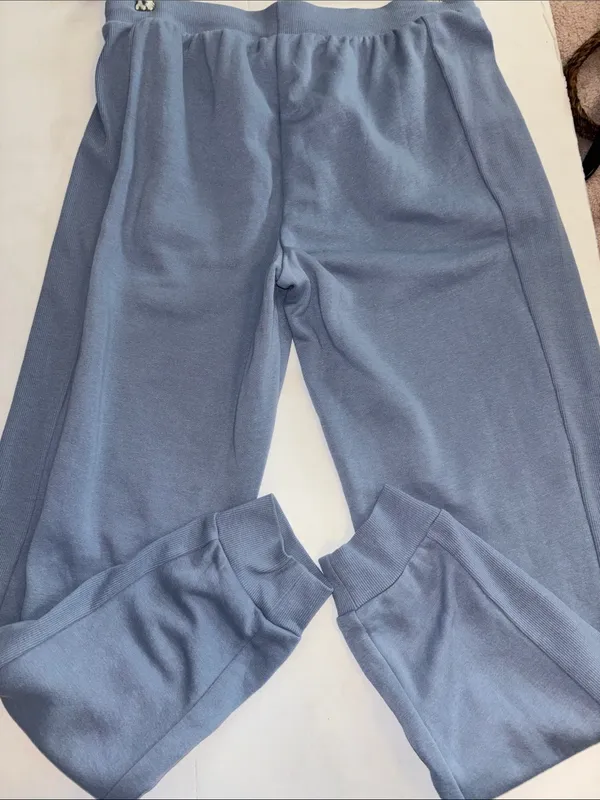 Keith Haring Slate Blue Crew Neck Sweatshirt With Matching Jogger Pants Size Sm - Image 10