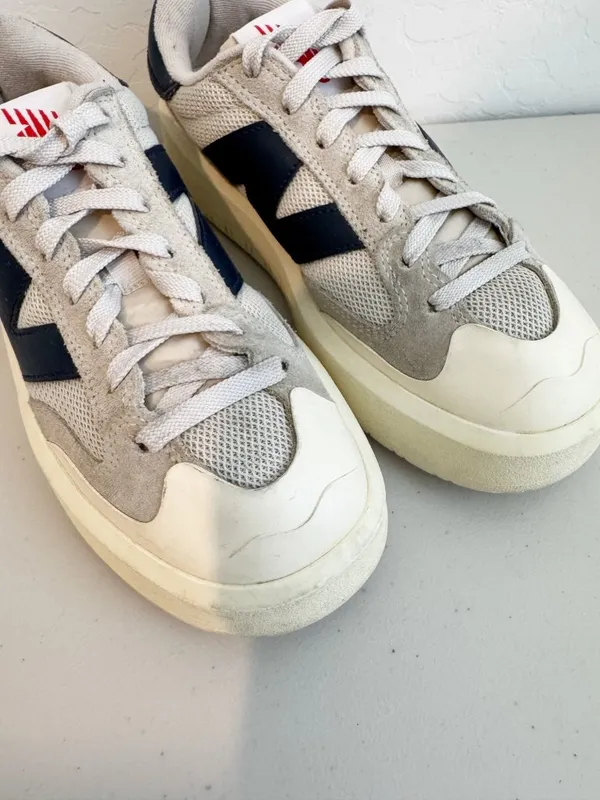 New Balance CT302‎ Sneakers Size 6 Moonbeam Natural Indigo Platform Casual Retro - Image 2