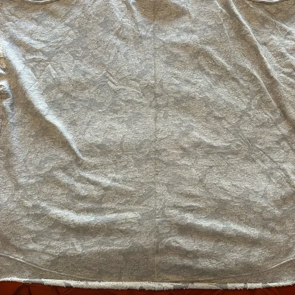 NWT‎ Free People top gray cold shoulder size m - Image 6