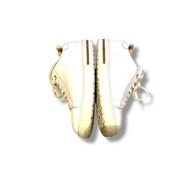 Birkenstock Bend Sneakers Size 40 White Leather Low Top Comfort Casual Walking‎ - Image 4