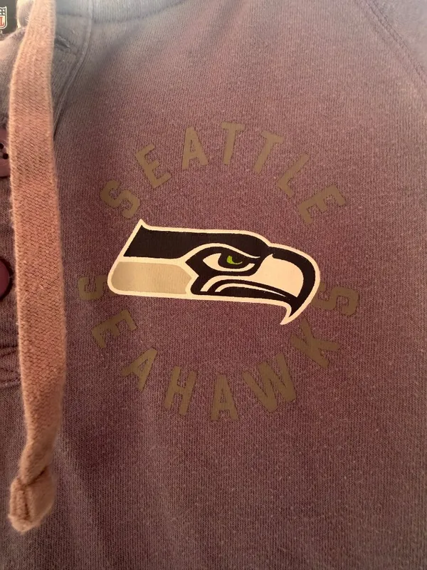 Seattle Seahawks NFL Team Apparel Hoodie L - Image 3