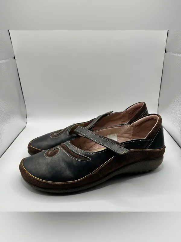 Naot Matai Mary Jane flats brown size 39 US 8 EUC women’s - Image 5