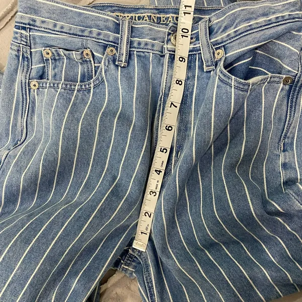 American Eagle High-Rise Mom Jeans SZ 0 - Image 9