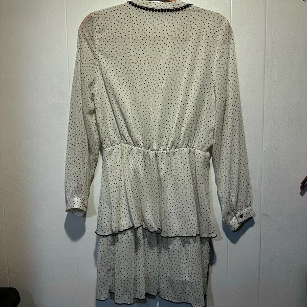 Zara‎ size m polka dot dress - Image 4