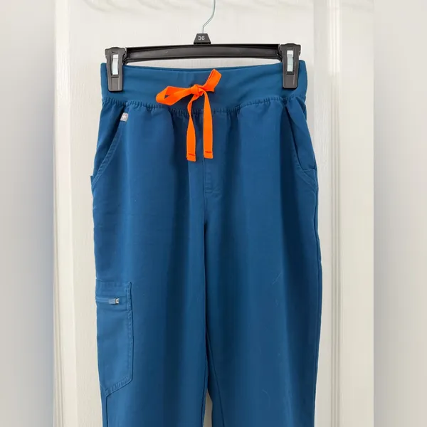 Figs High Waisted Zamora Jogger Limited Edition Alp Blue (Size XS) - Image 6