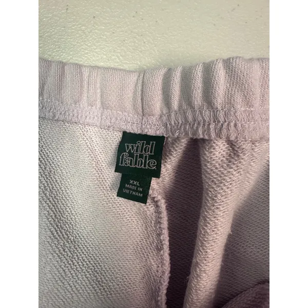 Wild Fable‎ Lavender Purple Wide Leg Sweatpants XXL NWT High Rise - Image 4