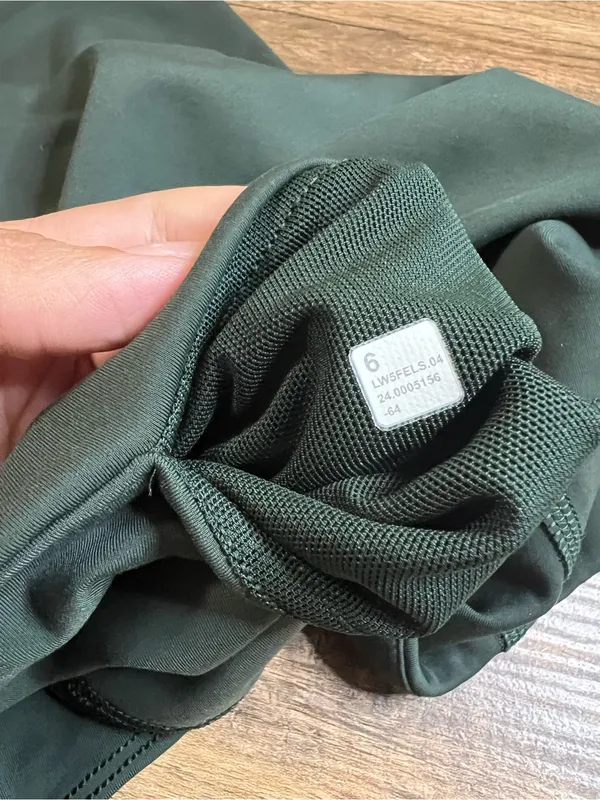 Lululemon Wunder Under SmoothCover High-Rise Tight 25” Blackened Pine Size 6 - Image 3
