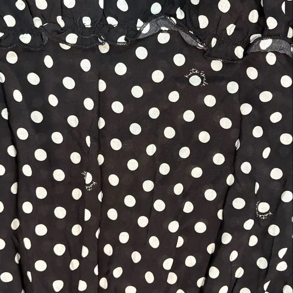 Kate Spade Lia Polka Dot Maxi Dress Size Medium - Image 4
