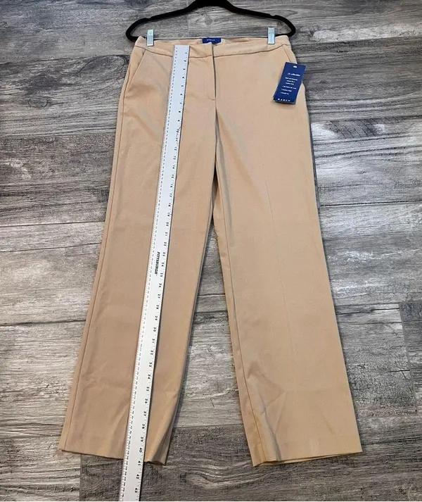 JH Collectibles Women's Size 10 KARYN Brown Trouser for modern look Pants NWT#76 - Image 6