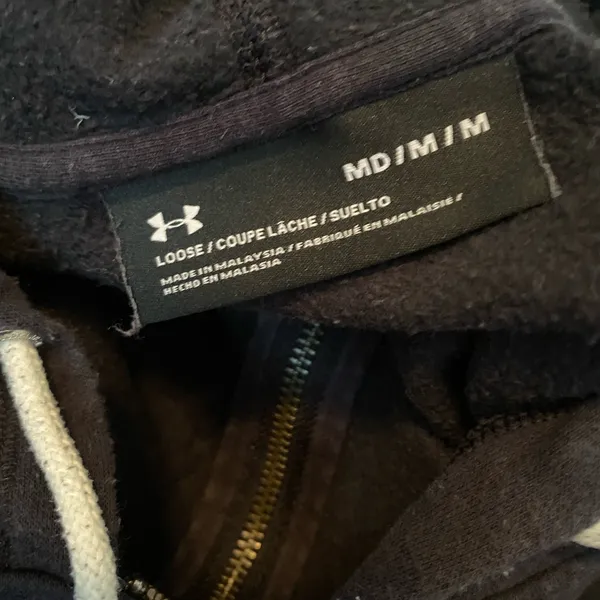 Full zip under armor sweatshirt - Image 2