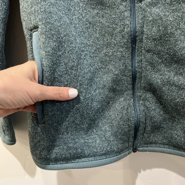 Patagonia Women's Better Sweater Full-Zip Fleece Lined Jacket Teal Green size S - Image 3