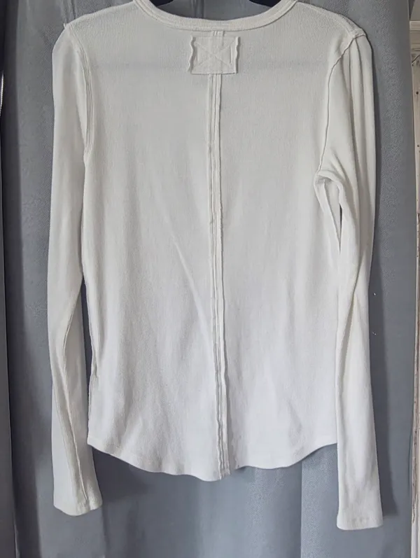 We The Free Jamie Henley from Free People Ivory Top L - Image 4