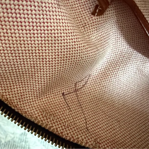 DOONEY & BOURKE Champosa Black Brown Pebbled Leather‎ Satchel Handbag XL - Image 13