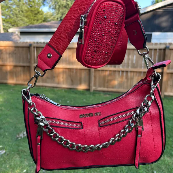 NWOT Madden NYC Red shoulder bag and crossbody - Image 2