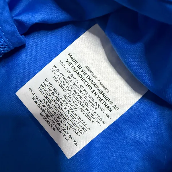 Nike Blue and Light Pink Colorblock Windbreaker Jacket - Image 5