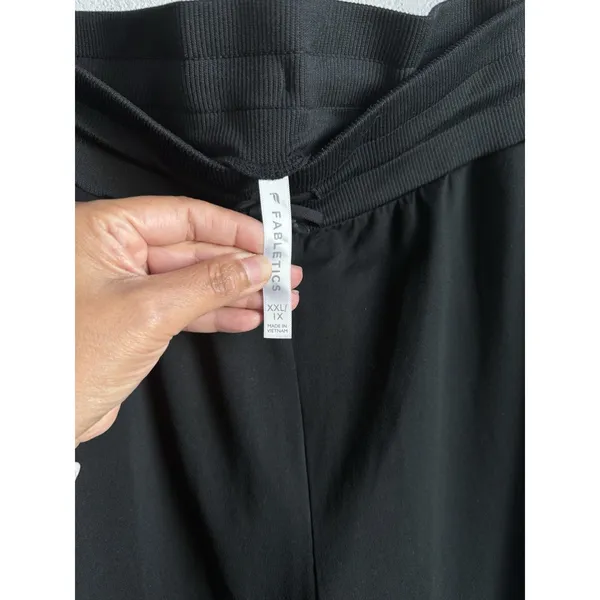 Fabletics Cold Weather Joggers Pants Black Thermal Winter Track Gorpcore Sz 1X - Image 9