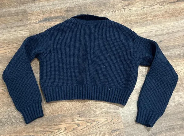 LA Hearts NWT Navy Collared Sweater - Image 2