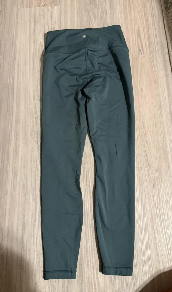 YOGALICIOUS LUX Women’s Leggings Pants XS Green Full Length - Image 3