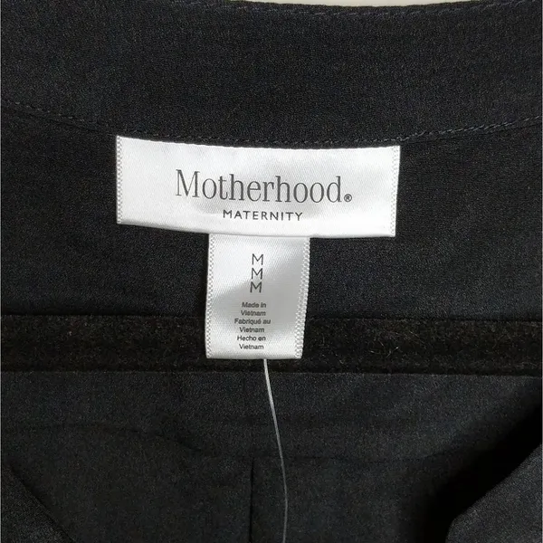 Motherhood Maternity Tie Detail Tunic - Sz M - NWT - Image 5