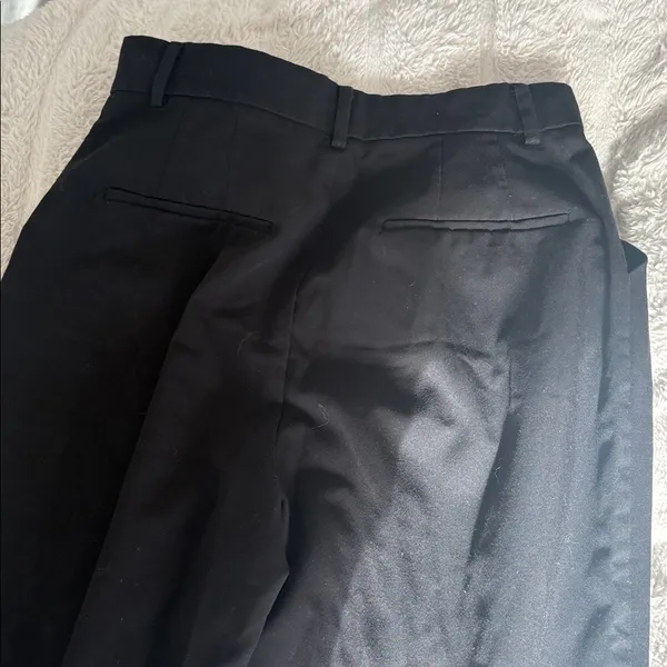 Zara high waisted trousers, black size medium - Image 4