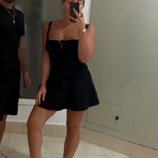 Elegant Black Dress Black - Image 4