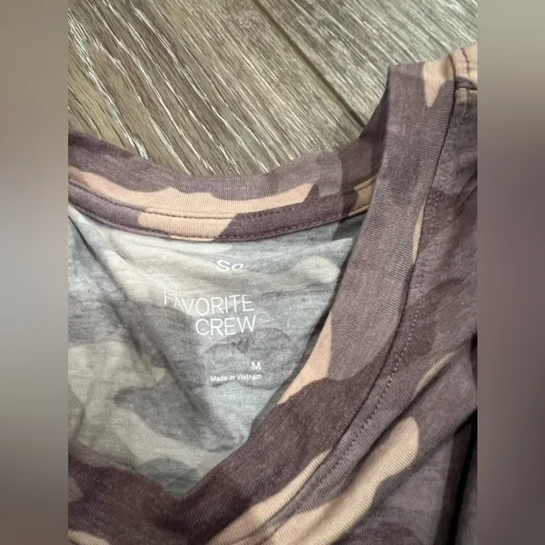 Camo Long Sleeve Tee - Image 3