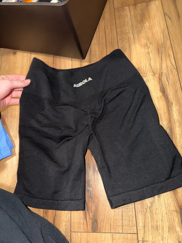 Amazon aurola black biker shorts - Image 2