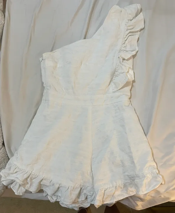 Vestique White Romper - Image 5