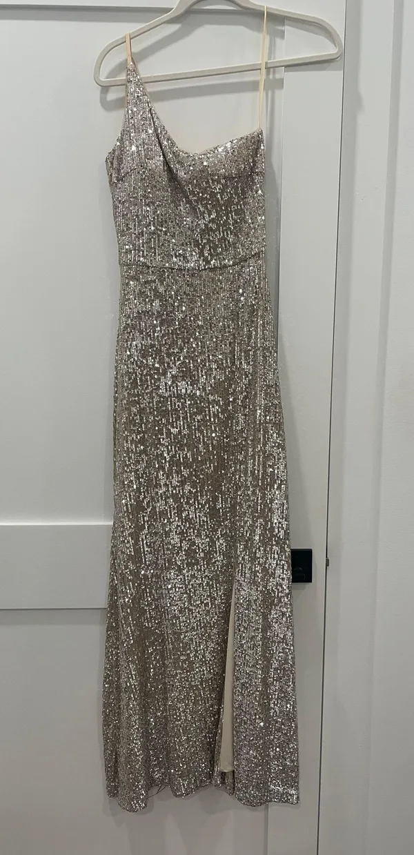 Windsor Gold Formal Dress - Image 2