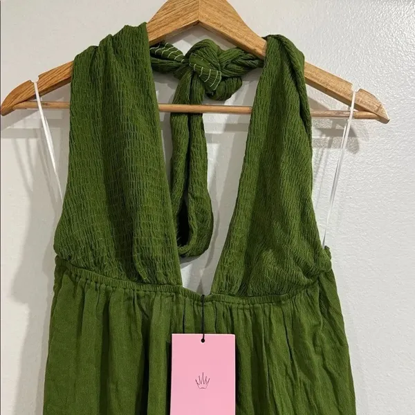Hello Molly Green Maxi Dress - Image 2