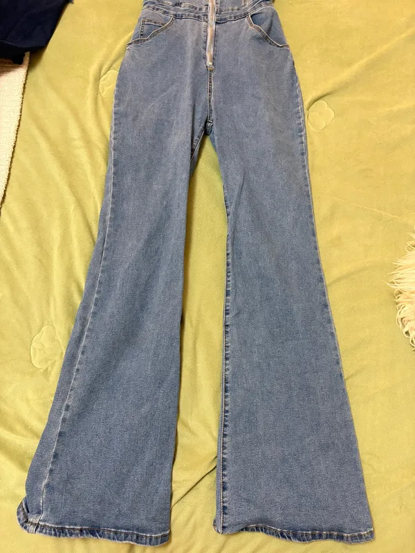 Jean zip up set Blue Size 2 - Image 2