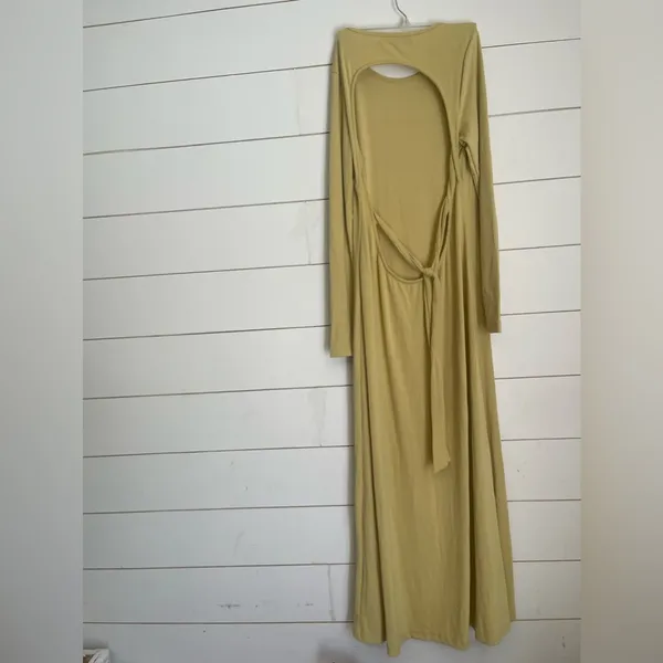 Free People NWOT beach Aubre Open-Back Essential Maxi dress - Image 5