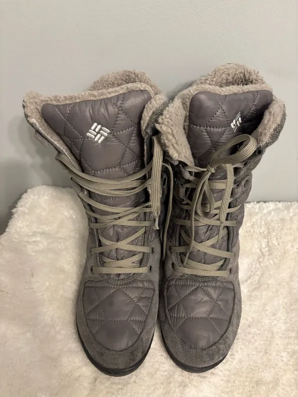 Colombia waterproofing boot with faux lining Sz.10gray - Image 2