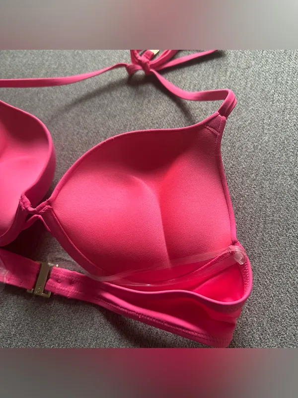 NWT Victoria’s Secret Bombshell Add 2 Cups Push-Up Bikini Top 36A - Image 5