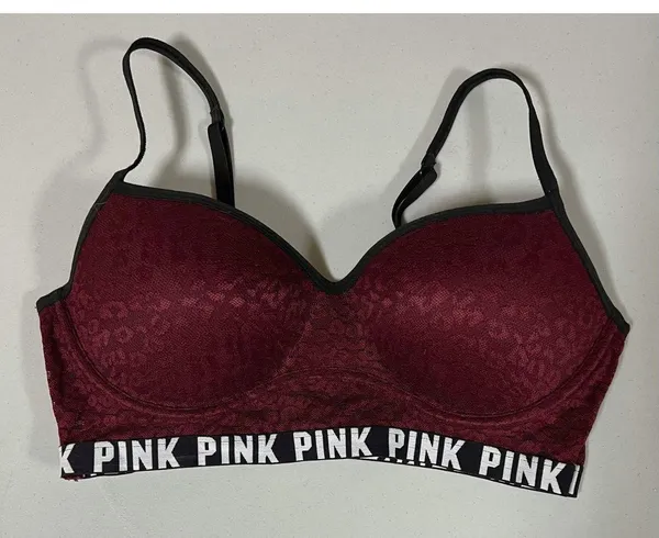 Victoria’s Secret Cheetah Leopard Print Sports Bra Crop Top Bralette Size L ♥️⛓️ - Image 2