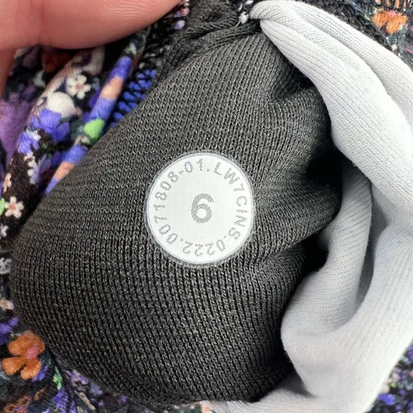 Lululemon‎ Align Bike Shorts Flower Burst Multi Floral Womens Sz 6 - Image 6