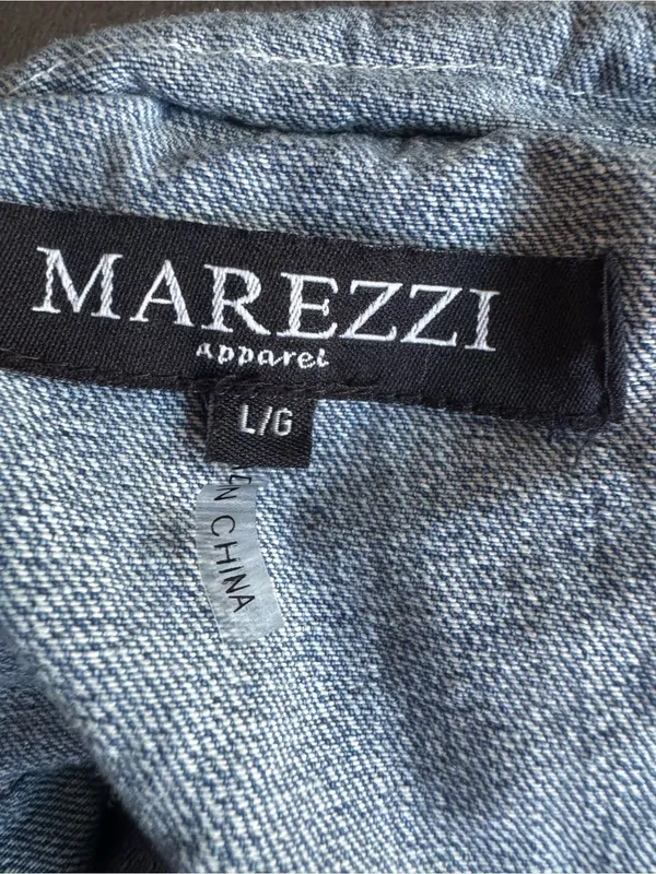 MARREZZI Light Blue Denim Vest - Women's L/G - Image 2