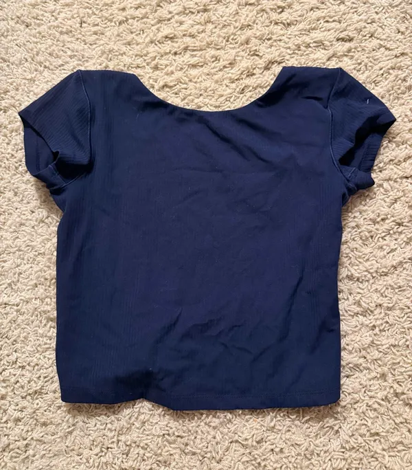 Aerie Ribbed Backless Crop Top - Image 2