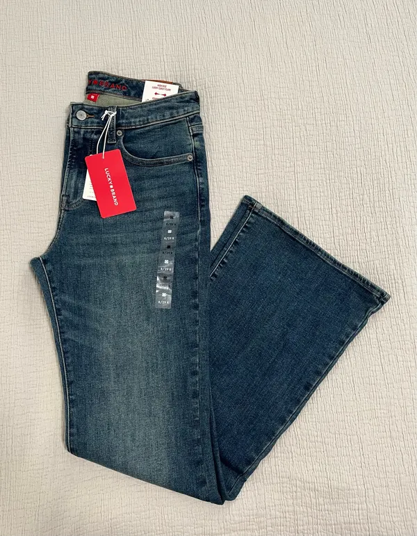 Lucky Brand High Rise Curvy Flare Jeans - Image 7