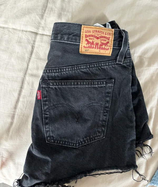 Levi's 501 Denim Shorts - Image 5