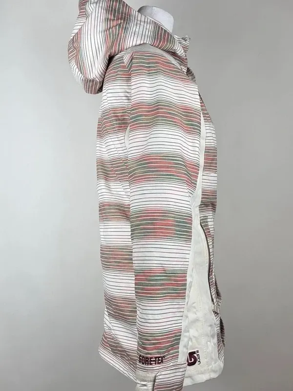 Burton Prism Gore-Tex Snowboard Ski Snow Jacket in Space Dye Stripe Size XS - Image 7