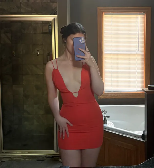 superdown Mini Dress Red Bodycon - Image 2