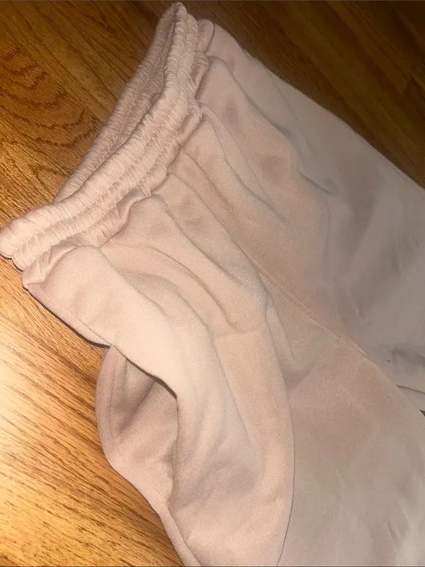 Amazon Women’s Beige Cozy Elastic-Waist Sweatpants NEW size Medium - Image 2