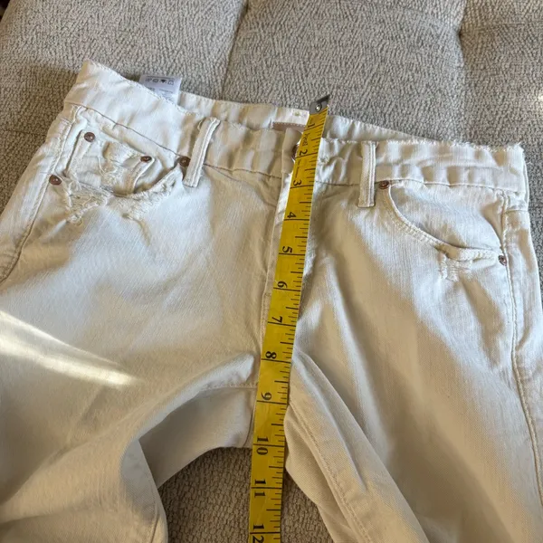 MOTHER‎ DENIM The Looker Cream For A Day Jeans Size 26 - Image 10