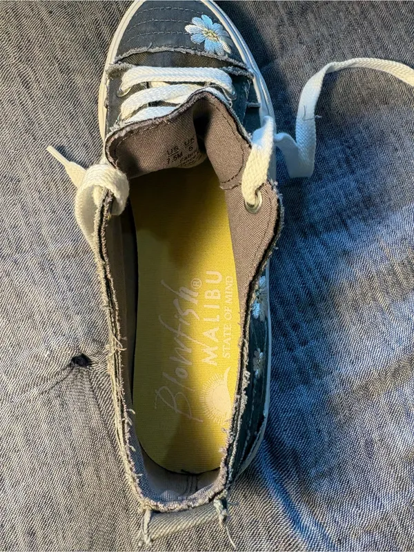 grey Blowfish Malibu Sadie-Sun Platform Sneaker size 7.5 - Image 6