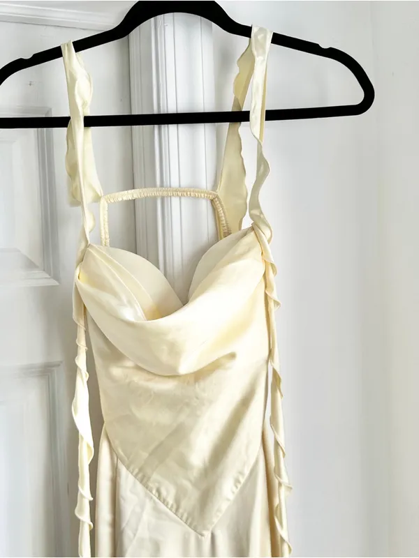 Nana Jacqueline Caroline Dress in Butter Yellow - Image 6