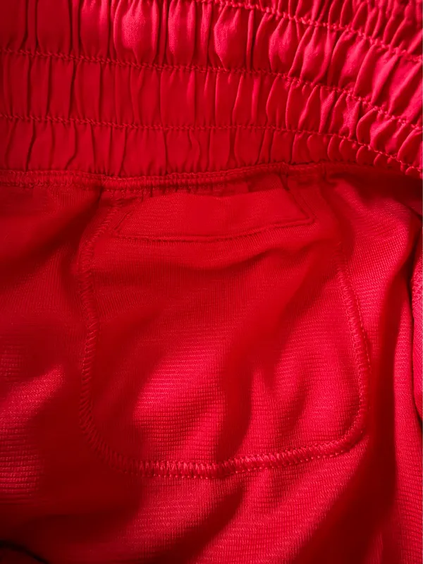NWOT-LULULEMON-Shake it off high rise running shorts-women’s size xs Lightweight, four way stretch, sweat wicking, quick drying, built in liner, color is raspberry Measurements: Waist: side to side 12-15 inches Rise: 10 inches - Image 5