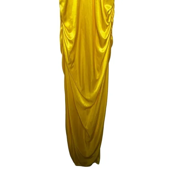 My Michelle Yellow Halter Dress - Image 3