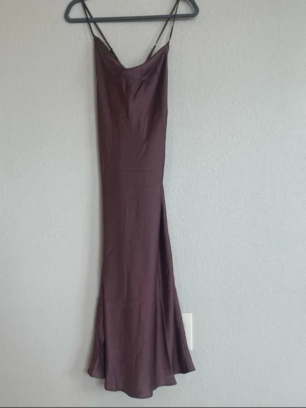 Show Me Your Mumu The Verona Midi Dress - Dusty Plum - Image 3